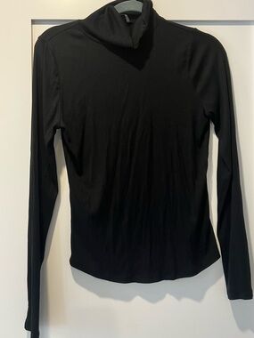 Aritzia Black Long-Sleeve Turtleneck